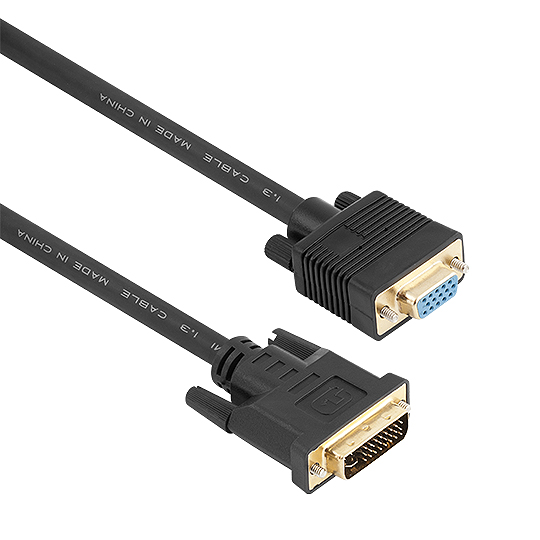 DVI D(24+5)M/VGA F