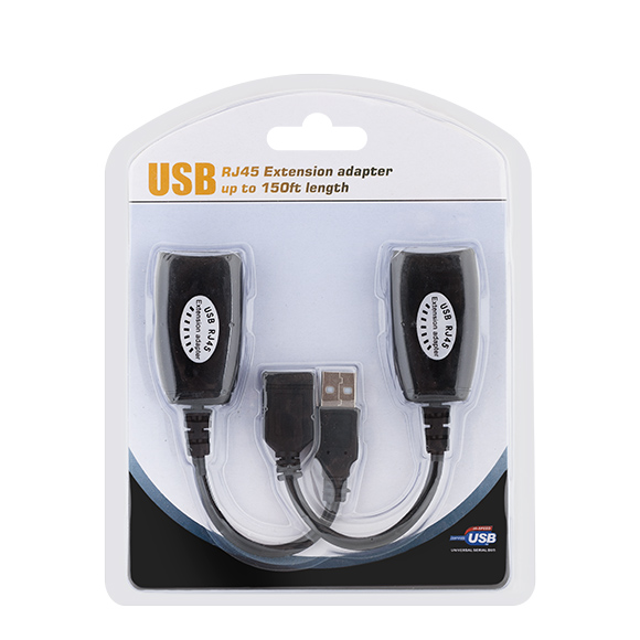 Adaptador/ conversor/Extensor  USB/ RJ45