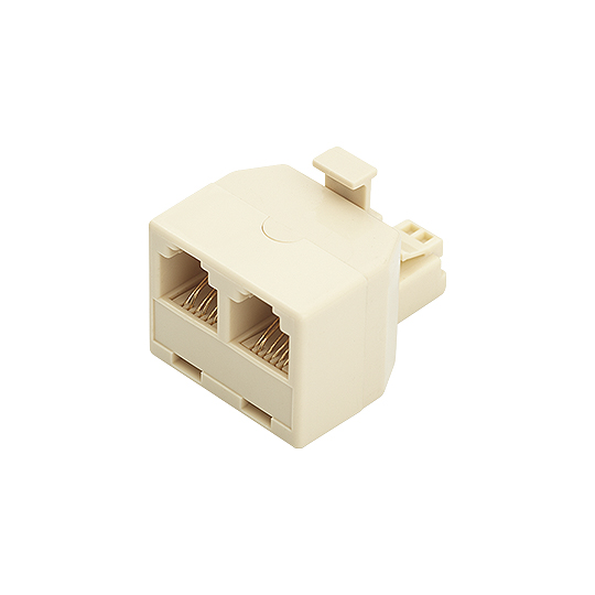2XRJ45 Fêmea/RJ45 Macho
