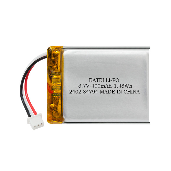 3,7V 400mAh