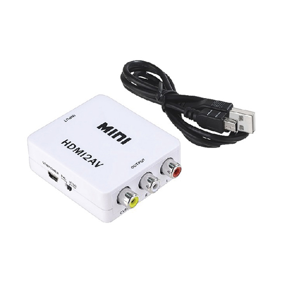 Conversor HDMI x RCA Vídeo