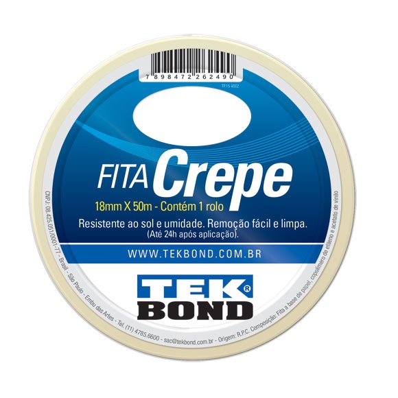 Fita crepe 18x50mm