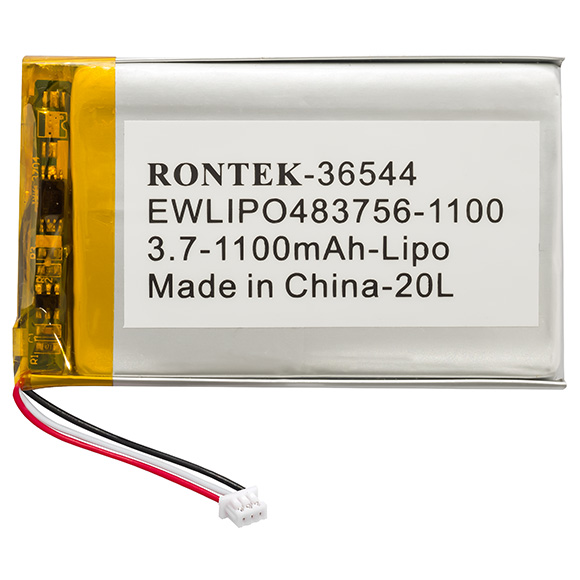 3,7V 1100mAh