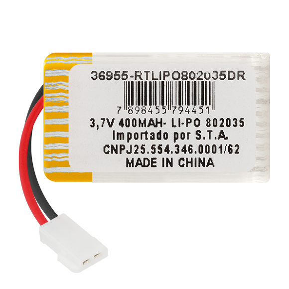 3,7V 400mAh