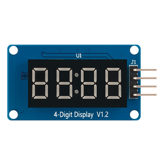 Módulo Tm1637 Display 7 Segmentos 4 Digitos