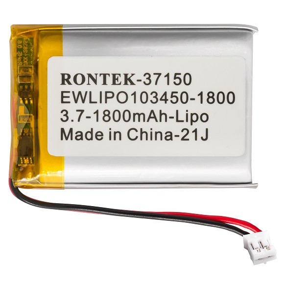 3,7V 1800mAh