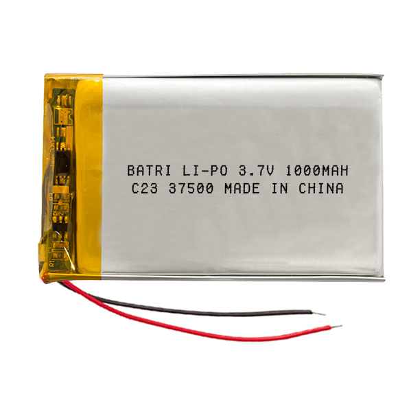 3,7V 1000mAh