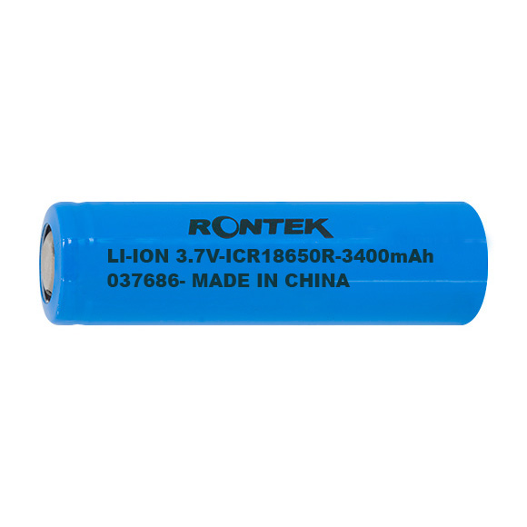 3,7V 3400mAh - 2C - 18650