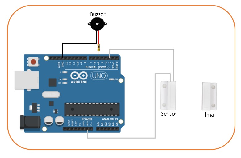 Sensor Magnético NA Para Puerta MC-38